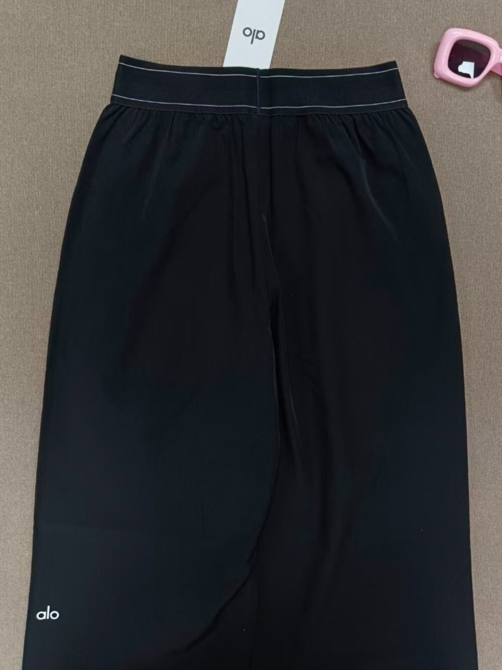 🍶ALO Yoga Suit Up Elastic Wide-Leg Trousers Regular Elevated Casual😇Versatile - Picture 6 of 8